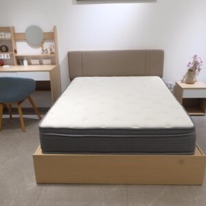 VOZZTTI Single Mattress Maahshmallow Mattress Hybrid Spring Mattress with Memory Foam – Single Mattress| Individually Pocketed Springs, Cooling Knitted Fabric & High-Resilience Support Foam